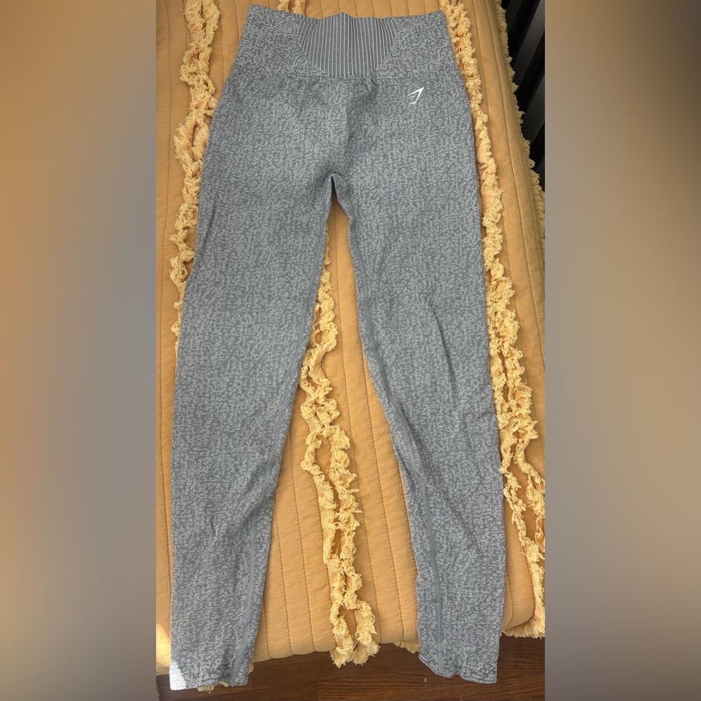 Gymshark Gray Textured Leggings
